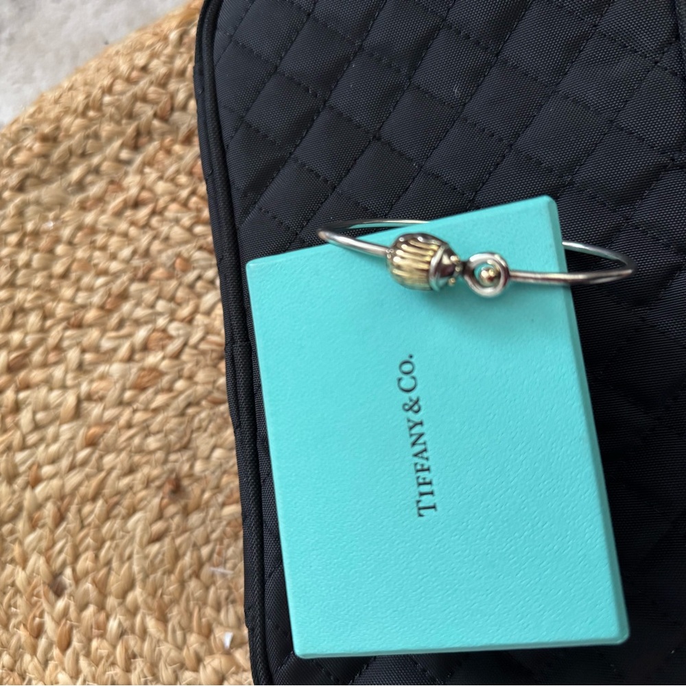 tiffany bracelet authentic-scarab 1993-Worn Gently Needs a nice cleaning RARE